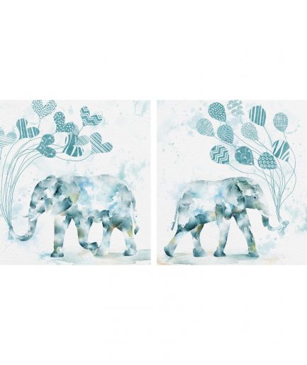 Cuadros pinturas elefantes África 60 cm IX103625