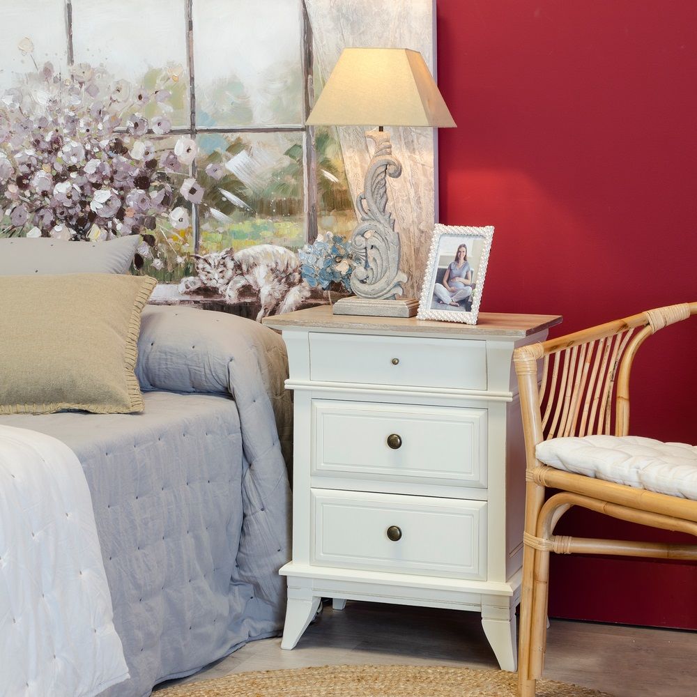 ️ Mesita de noche antigua Libourne IX106336 | ️ Nuryba