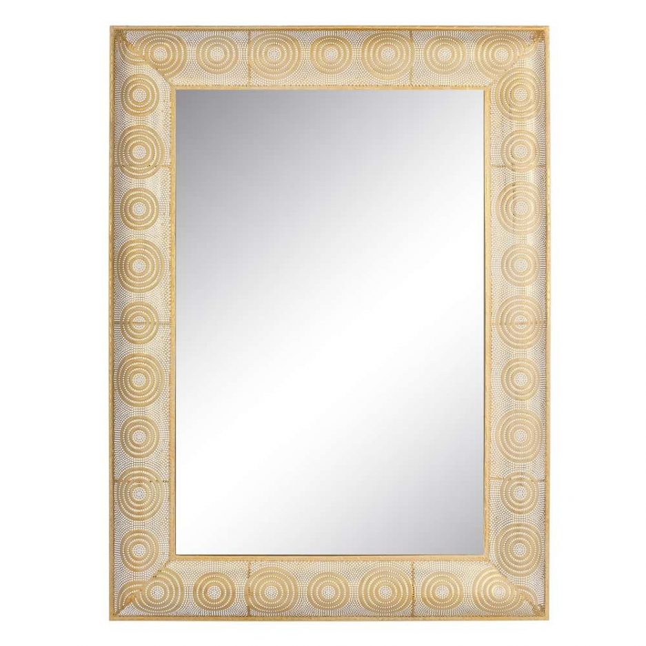 Espejo árabe decorativo dorado 114 cm IX103326