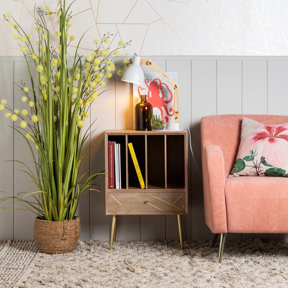 ️ Mesita de noche nórdica Kloten IX108175 | ️ Nuryba