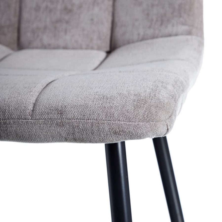 ️ Silla de comedor nórdica ceniza Fyn 2 unidades IX121860 | ️ Nuryba