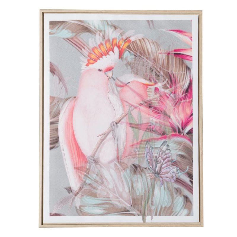 ️ Cuadros animales pájaros carolinas 80 cm, juego de 2 IX151625 | ️ Nuryba