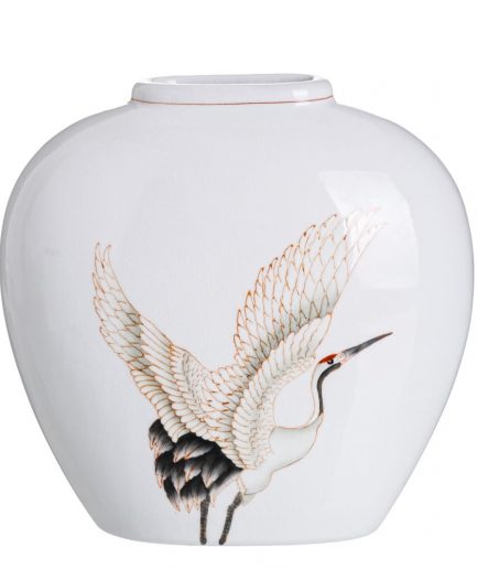 Jarrón decorativo blanco Baiyin 32 cm IX151901