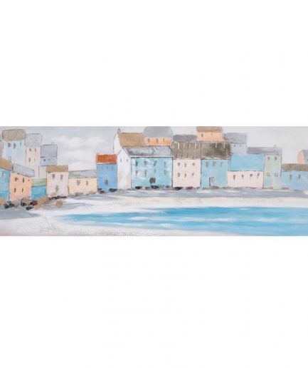 Cuadro paisaje pintura marinero playa 150 cm IX152699
