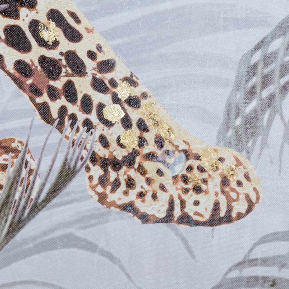 Cuadro de animal leopardo 100 cm IX153180