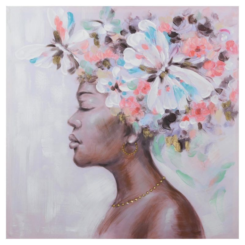 ️ Cuadro mujer africana 80 cm IX154365 | ️ Nuryba