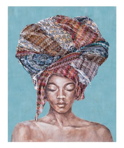 Cuadro decorativo África mujer africana 100 cm IX600414