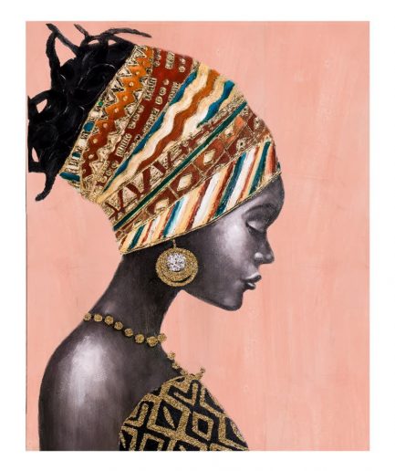 Cuadro África mujer africana 100 cm IX600416